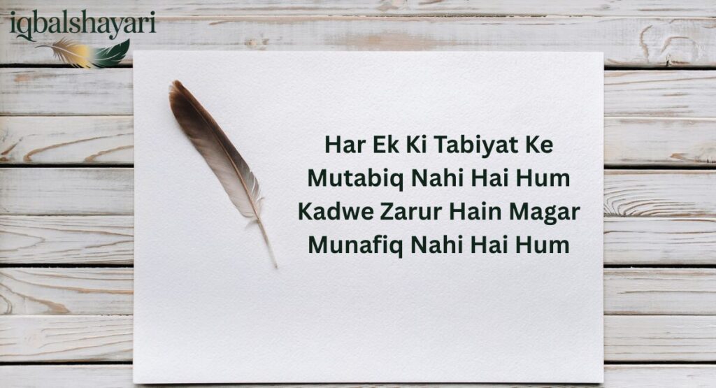 Best Attitude Hindi Shayari in English