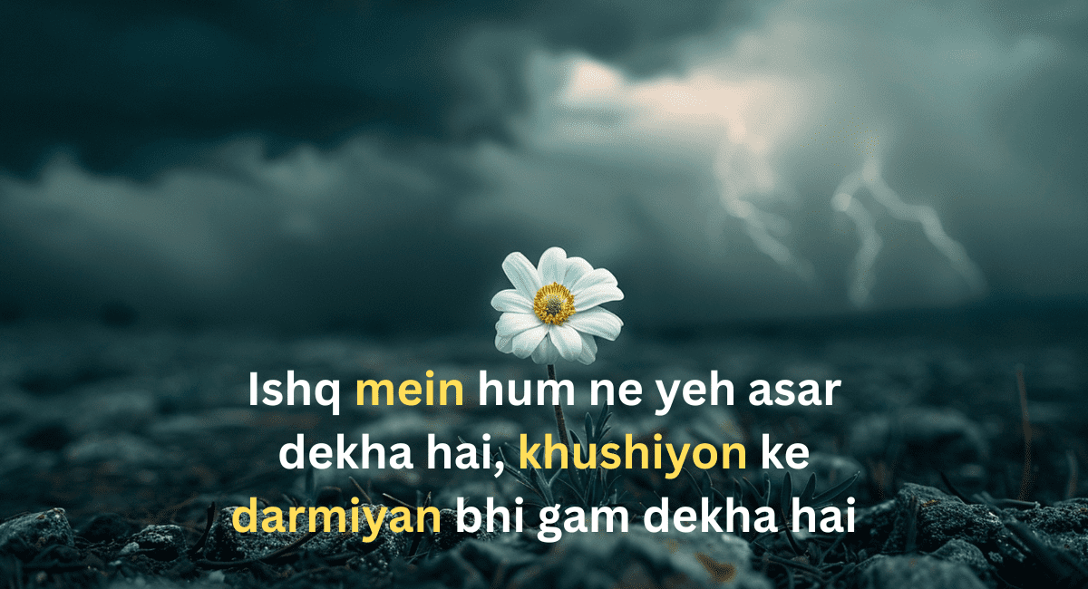 English Love Shayari