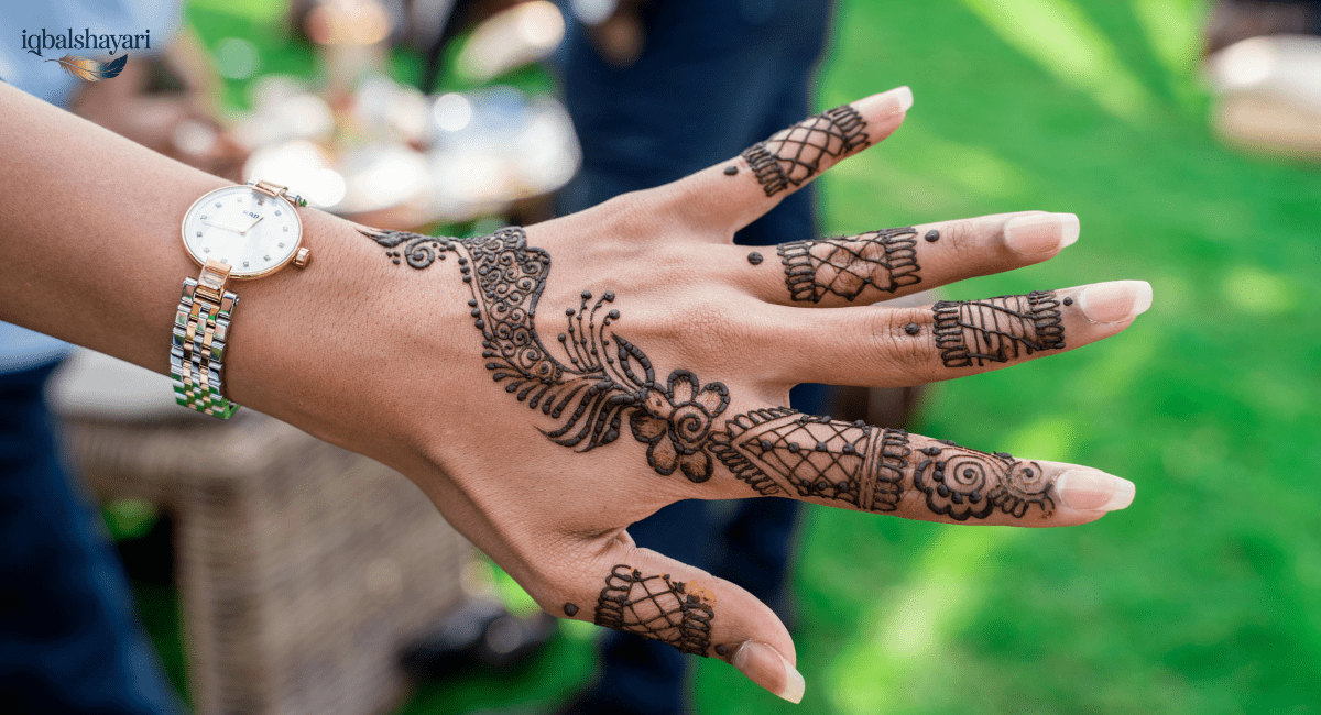 Mehndi Design for Back Hand