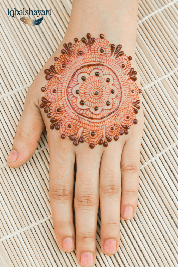 beautiful arabic mehndi design