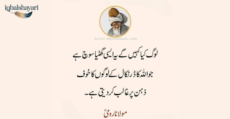 Molana Rumi quotes