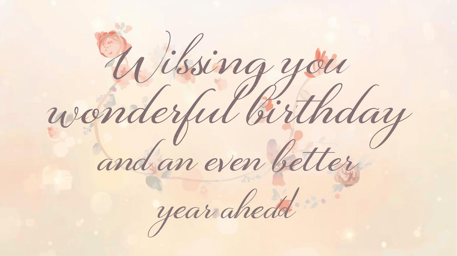 Happy Birthday Messages