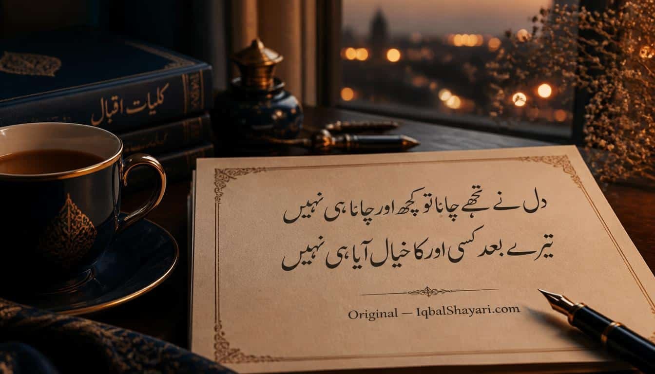 Urdu Script Love Shayari